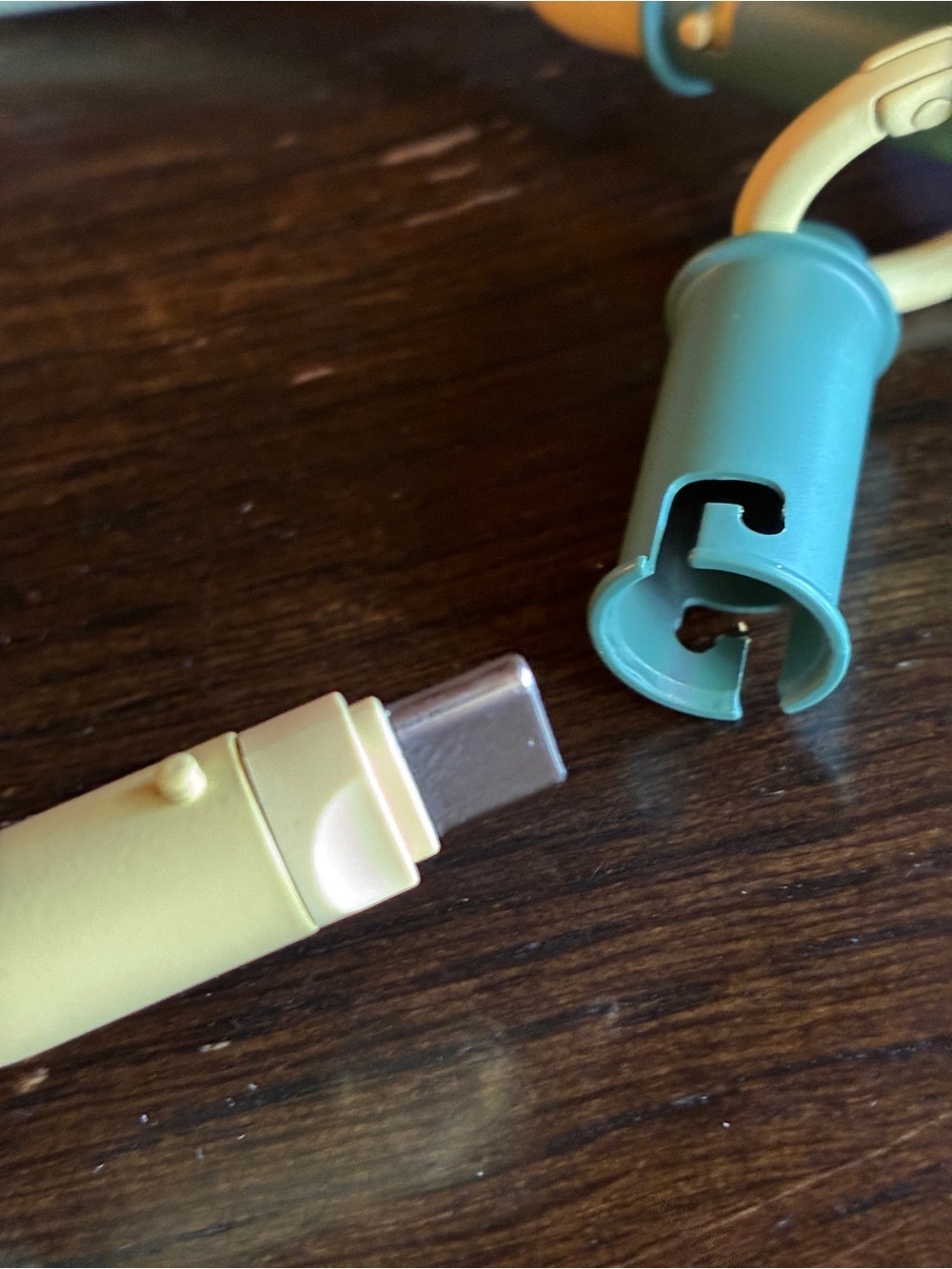 Strawberry Shortcake USB-C Keychain Charging Cable - Green 24” - Picture 10 of 11